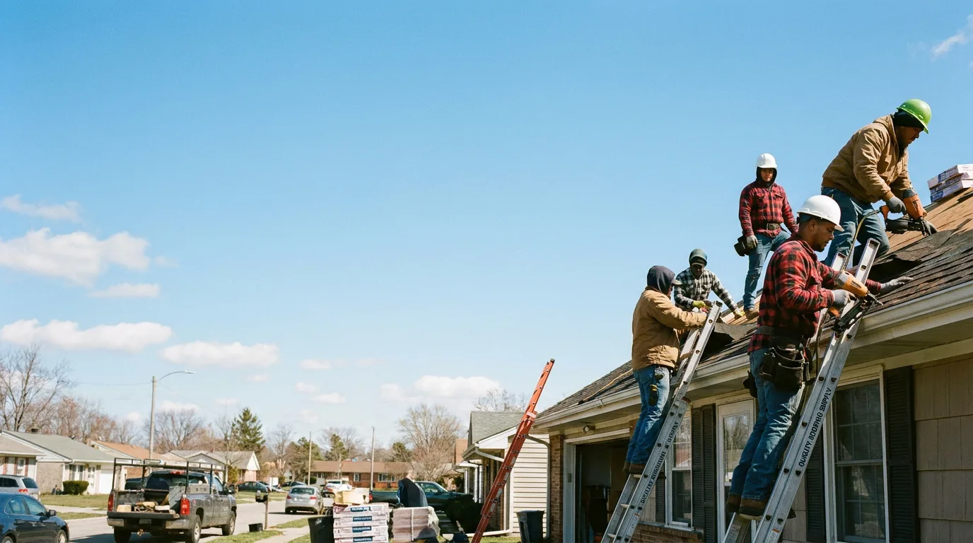 Roofing in Morton, IL near me